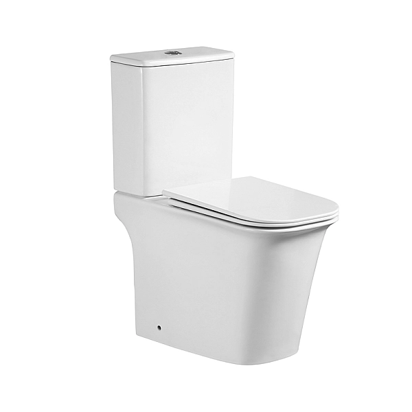 Унітаз-компакт Mixxus WAVE-0404-R 630х350х805mm, система змиву RIMLESS (MI6692) - Фото - 9