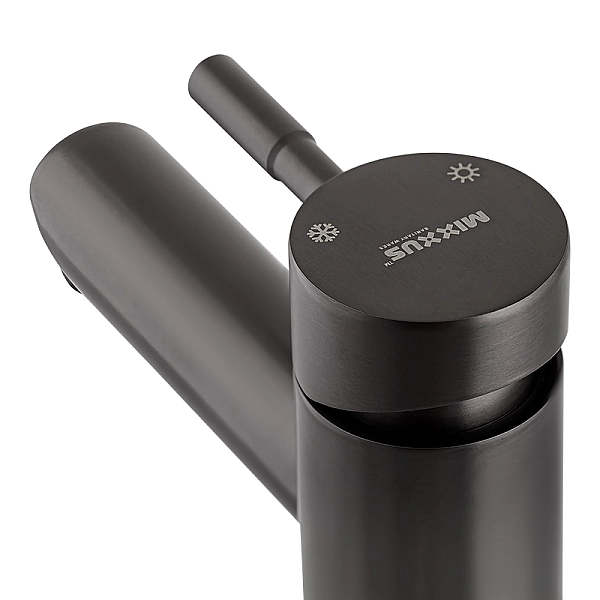 Змішувач для умивальника MIXXUS SUS-001-HIGH GRAPHITE з нерж. сталі SUS304 (MI5905) - Фото - 2