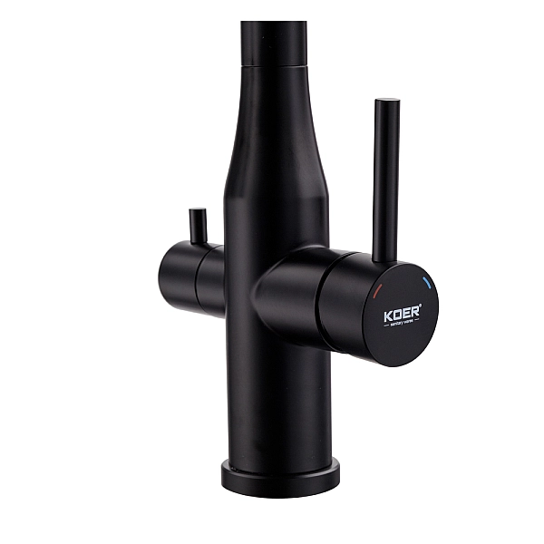 Змішувач для кухні Koer KI-72024-05 з виходом для питної води (нерж. сталь) (KR5012) - Фото - 6