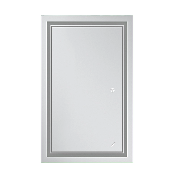 Дзеркало Mixxus Premium QUADRO MR20-50x80-Reverse з Led Touch, Anti-fog, димером, регулятором яскравості (MP6620) - Фото - 7