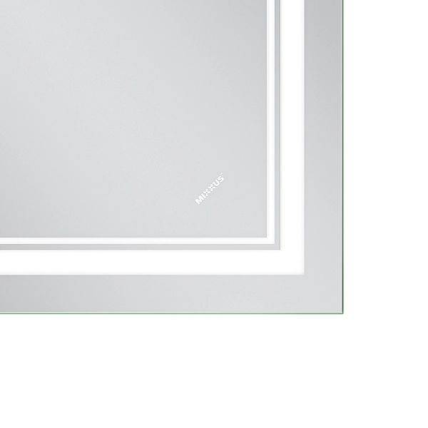 Дзеркало Mixxus Premium QUADRO MR20-50x80-Reverse з Led Touch, Anti-fog, димером, регулятором яскравості (MP6620) - Фото - 4