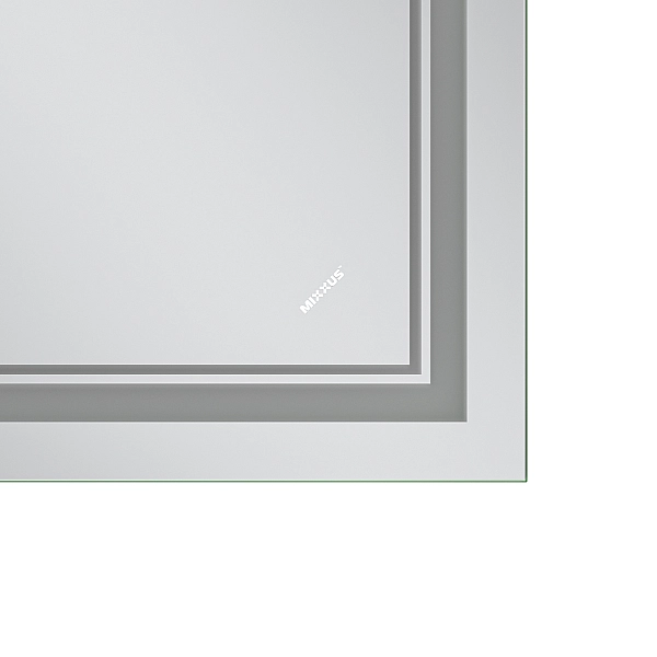 Дзеркало Mixxus Premium QUADRO MR20-50x80-Reverse з Led Touch, Anti-fog, димером, регулятором яскравості (MP6620) - Фото - 11