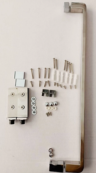 Душова кабіна без піддону Mixxus Premium BEVEL SC01-120x80x195-TR Chrome прозоре скло 6мм (MI6871) - Фото - 2