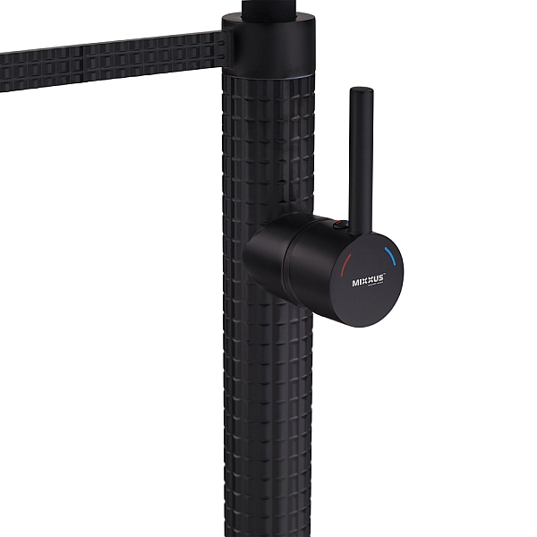 Змішувач для кухні Mixxus Premium Oliwer 017 BLACK REFL.BLACK (MI6966) - Фото - 2