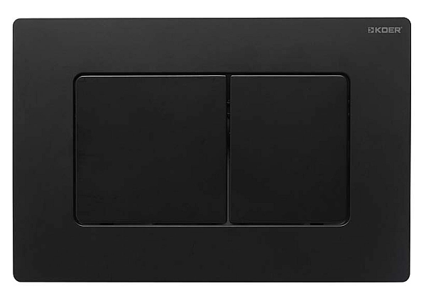 Панель змиву KOER KT-0602-05 пластикова, кнопка квадратна (KR5181) - Фото - 5