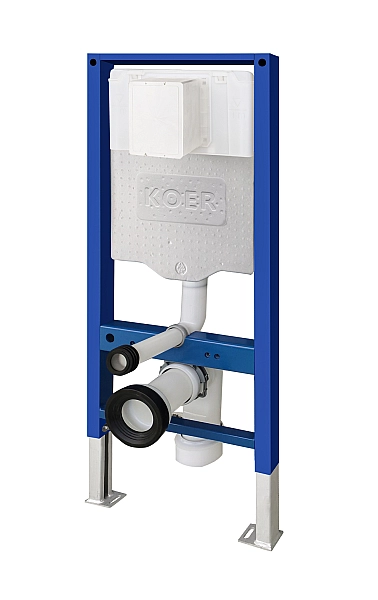 Інсталяція для підвісного унітазу Koer KT-0504-01 500x126x1150mm з панеллю змиву KT-0607-01 Хром (KR5348) - Фото - 16