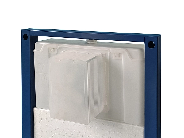 Інсталяція для підвісного унітазу Koer KT-0504-01 500x126x1150mm з панеллю змиву KT-0607-01 Хром (KR5348) - Фото - 7