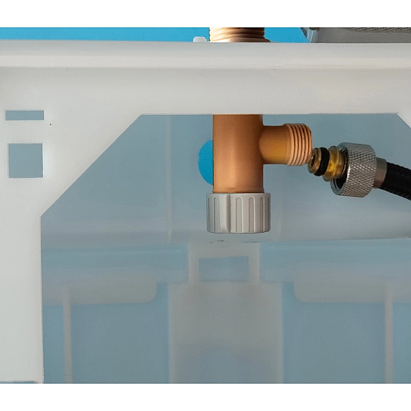 Інсталяція для підвісного унітазу Koer KT-0504-01 500x126x1150mm з панеллю змиву KT-0607-01 Хром (KR5348) - Фото - 8