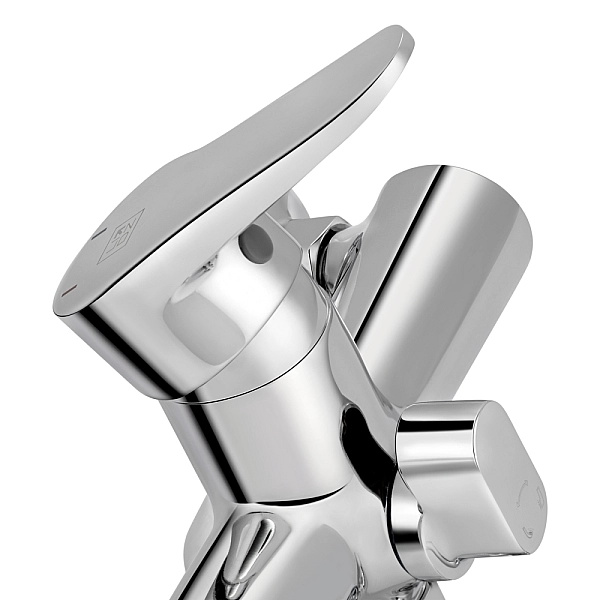 Змішувач для ванни Lidz Nicole 006 з поворотним виливом (з душовим гарнітуром) (k35) LDNIC006CRM22139 Chrome - Фото - 4