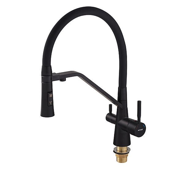 Змішувач для кухні Mixxus Premium Magnet 021 BLACK REFL.BLACK (MI6974) - Фото - 3