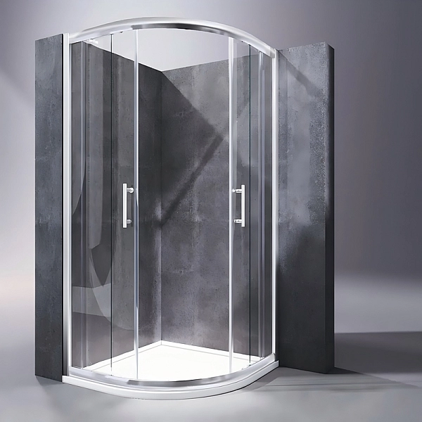 Душова кабіна без піддону Koer SR SC04-90x90x195-TR-01 прозоре скло Easy Clean 5мм, хром (KR5360) - Фото - 20