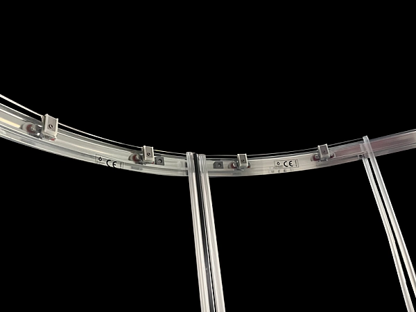 Душова кабіна без піддону Koer SR SC04-90x90x195-TR-01 прозоре скло Easy Clean 5мм, хром (KR5360) - Фото - 15