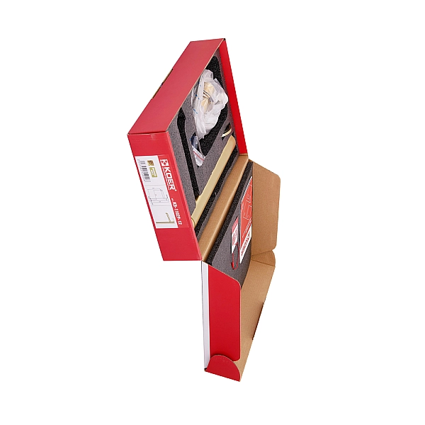 Змішувач для умивальника високий Koer KB-11029-12 Колір матове золото (KR5502) - Фото - 3