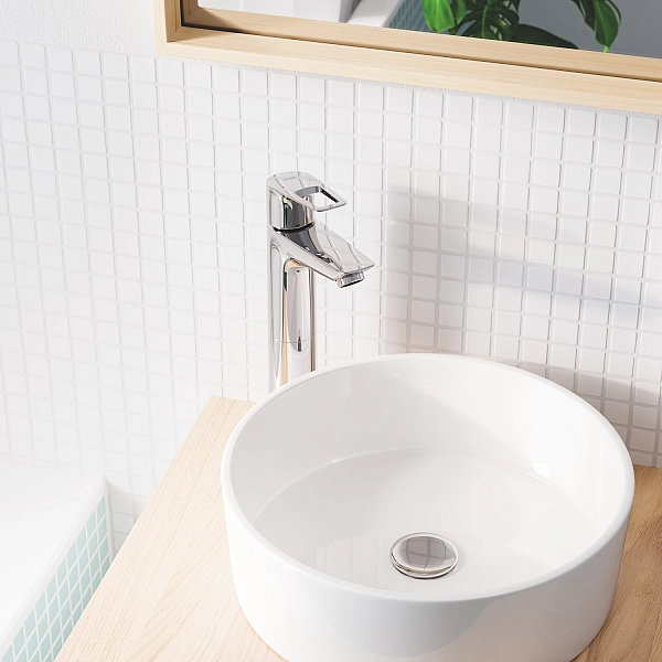 Змішувач на стільницю для раковини XL-розміру Grohe BauLoop New (23764001) - Фото - 8