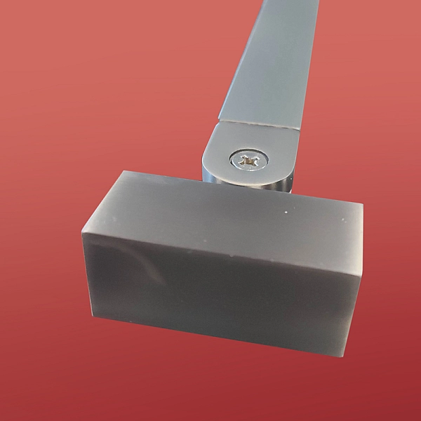 Двері в нішу Koer SR SD04-120x200-TR-07 прозоре скло Easy Clean 10мм, графіт (KR5388) - Фото - 9