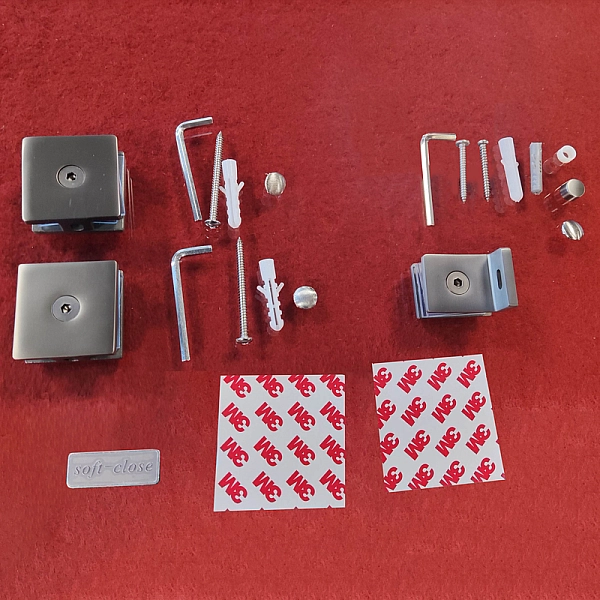 Двері в нішу Koer SR SD04-120x200-TR-07 прозоре скло Easy Clean 10мм, графіт (KR5388) - Фото - 27