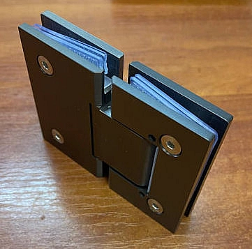 Двері в нішу Koer SR SD04-120x200-TR-07 прозоре скло Easy Clean 10мм, графіт (KR5388) - Фото - 11