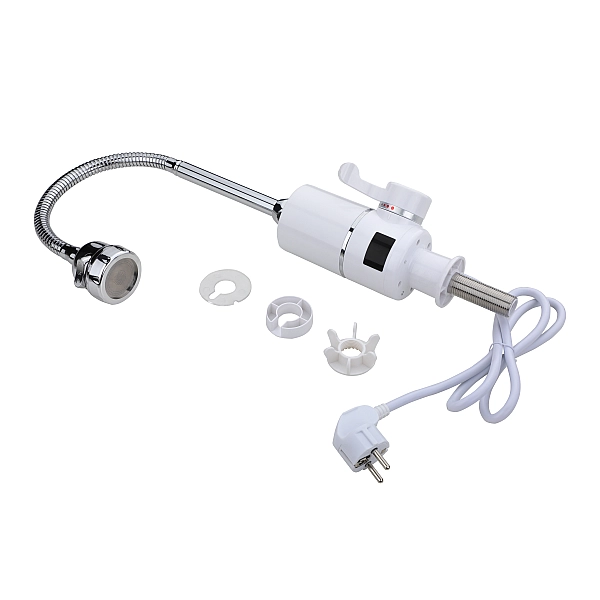 Проточний кран-водонагрівач  для кухні на три режими Lidz Warm 062  LDWAR062WCR49099 White/Chrome - Фото - 7