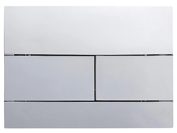 Панель змиву Koer KT-0603-01 240x160x10mm пластикова, кнопка лінійна (KR5319) - Фото - 2