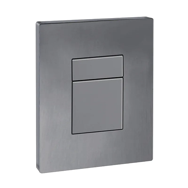 Панель змиву пластикова Koer KT-0607-07 157x198x3mm, кнопка квадратна (KR5345)