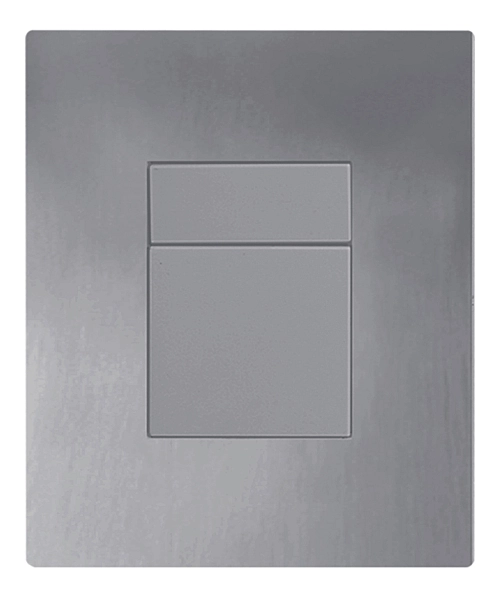 Панель змиву пластикова Koer KT-0607-07 157x198x3mm, кнопка квадратна (KR5345) - Фото - 2