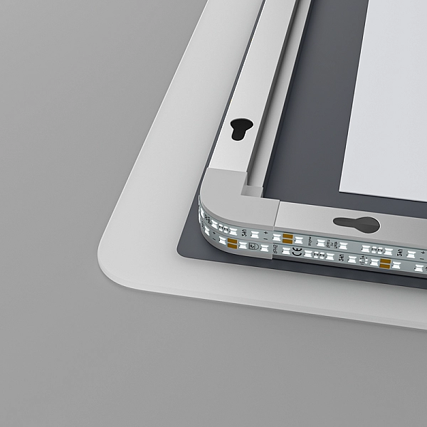 Дзеркало Mixxus Premium OLIVARY MR19-80x60-Reverse з Led Touch, Anti-fog, димером (3-6,5kK) (MP6628) - Фото - 14