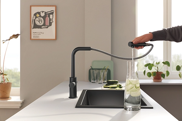 Змішувач для кухні з підключенням до фільтра Grohe Blue Pure Minta (30590KF0) - Фото - 8