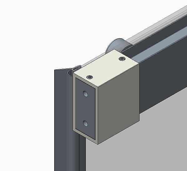 Двері в нішу Koer SR SD05-120x200-TR-01 прозоре скло Easy Clean 6мм, хром (KR5405) - Фото - 34