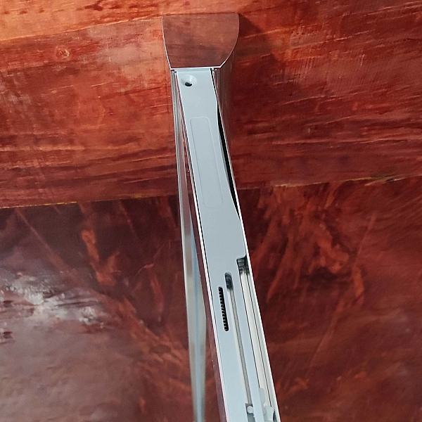 Двері в нішу Koer SR SD05-120x200-TR-01 прозоре скло Easy Clean 6мм, хром (KR5405) - Фото - 5