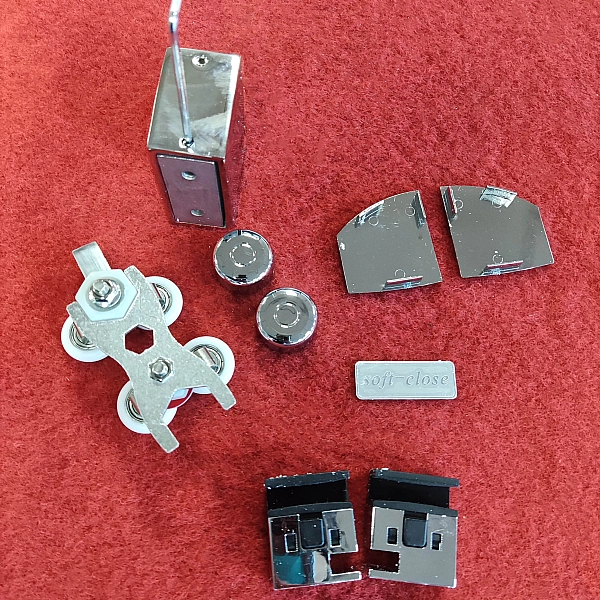 Двері в нішу Koer SR SD05-120x200-TR-01 прозоре скло Easy Clean 6мм, хром (KR5405) - Фото - 16