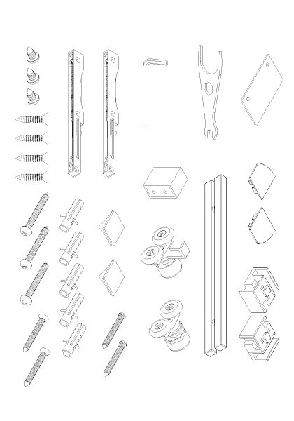 Двері в нішу Koer SR SD05-120x200-TR-01 прозоре скло Easy Clean 6мм, хром (KR5405) - Фото - 39