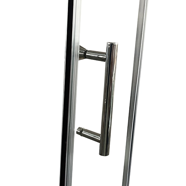 Душова кабіна без піддону Koer SR SC04-100x100x195-TR-01 прозоре скло Easy Clean 5мм, хром (KR5361) - Фото - 11