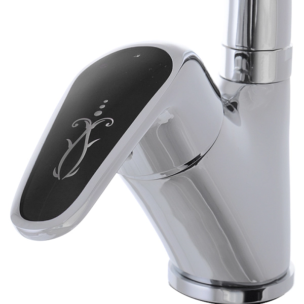 Змішувач для кухні Haiba Magic 011 з чорною ручкою (HB0676) - Фото - 4