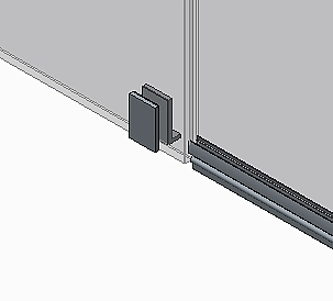 Бічна стінка до кабіни Koer SR SW04-90x200-TR-01 прозоре скло Easy Clean 10мм, хром (KR5390) - Фото - 20