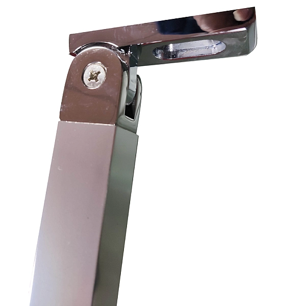 Бічна стінка до кабіни Koer SR SW04-90x200-TR-01 прозоре скло Easy Clean 10мм, хром (KR5390) - Фото - 2