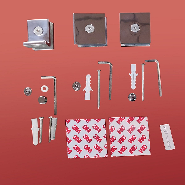 Бічна стінка до кабіни Koer SR SW04-90x200-TR-01 прозоре скло Easy Clean 10мм, хром (KR5390) - Фото - 9