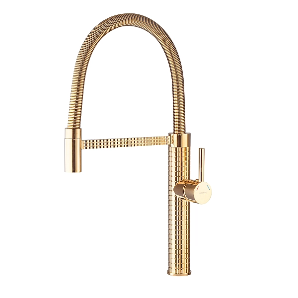 Змішувач для кухні Mixxus Premium Spark 017 GOLD (MI6972) - Фото - 9