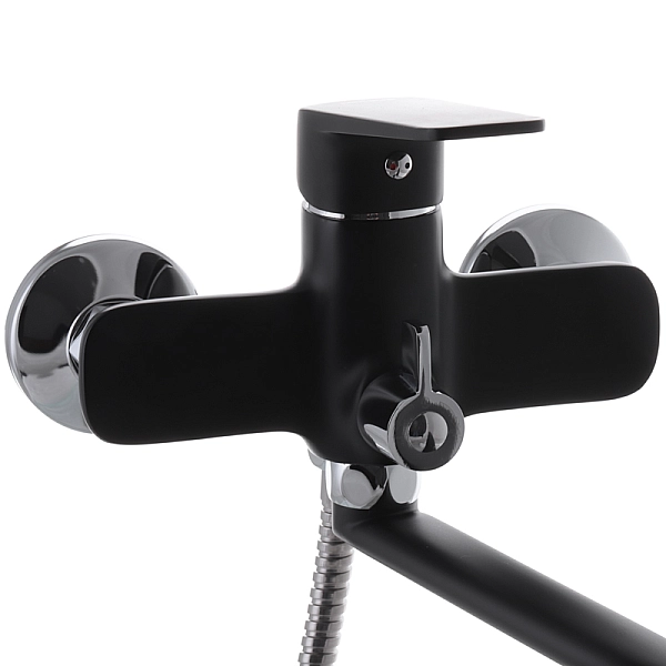 Змішувач для ванни Mixxus Oregon 006 Euro Чорний (MI5915) - Фото - 2