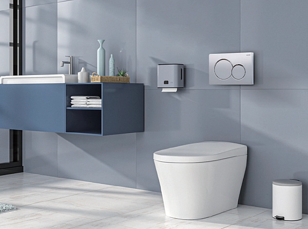 Панель змиву KOER KT-0601-14 пластикова, кнопка кругла (KR5177) - Фото - 3