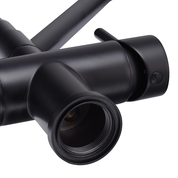 Кухонний змішувач з силік. виливом і вих. для питної води KOER KB-72006-05 (KR3380) - Фото - 9