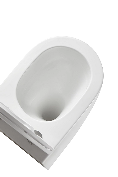 Унітаз підвісний Mixxus Premium Bevel-0301-T3 515x355x365mm, система змиву Tornado 3.0 (MP6472) - Фото - 7