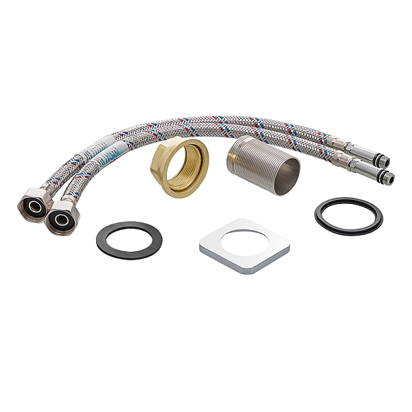 Змішувач для умивальника Mixxus Nevada 001 Nut Білий (MI5798) - Фото - 3