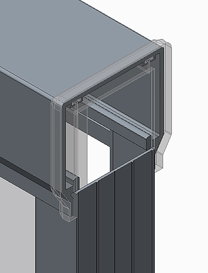 Двері в нішу Koer SR SD03-140x200-TR-01 прозоре скло Easy Clean 8мм, хром (KR5385) - Фото - 12