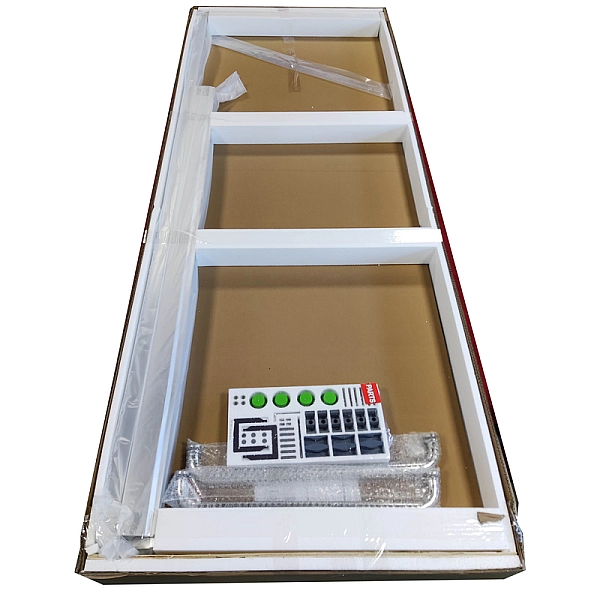 Двері в нішу Koer SR SD03-140x200-TR-01 прозоре скло Easy Clean 8мм, хром (KR5385) - Фото - 22