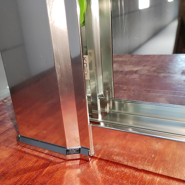 Двері в нішу Koer SR SD03-140x200-TR-01 прозоре скло Easy Clean 8мм, хром (KR5385) - Фото - 17