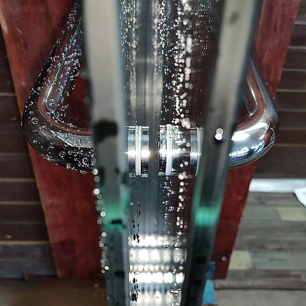 Двері в нішу Koer SR SD03-140x200-TR-01 прозоре скло Easy Clean 8мм, хром (KR5385) - Фото - 6