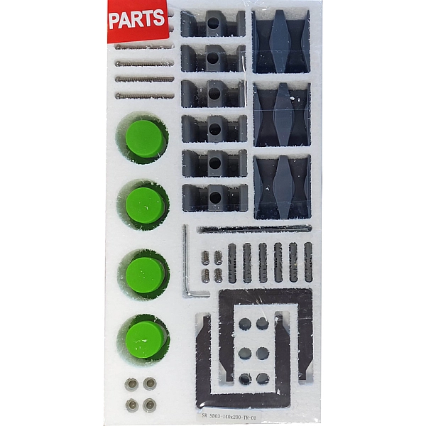 Двері в нішу Koer SR SD03-140x200-TR-01 прозоре скло Easy Clean 8мм, хром (KR5385) - Фото - 11