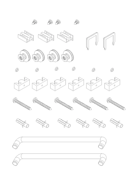 Двері в нішу Koer SR SD03-140x200-TR-01 прозоре скло Easy Clean 8мм, хром (KR5385) - Фото - 23