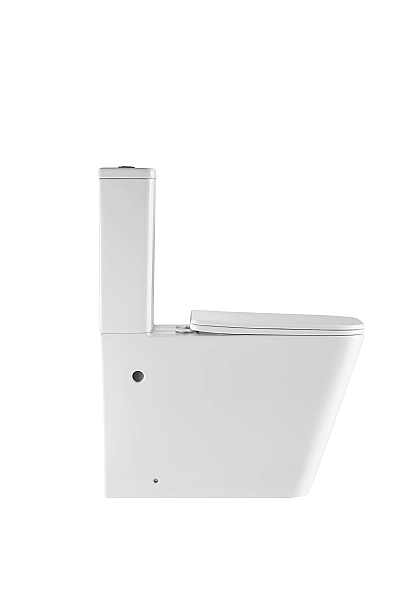 Унітаз-компакт Mixxus Premium Quadro-0402-R 675x390x855mm, система змиву RIMLESS (MP6458) - Фото - 3