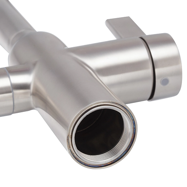 Змішувач для кухні з виходом для питної води Koer KI-72020-02 (з нерж. сталі) (KR4797) - Фото - 2